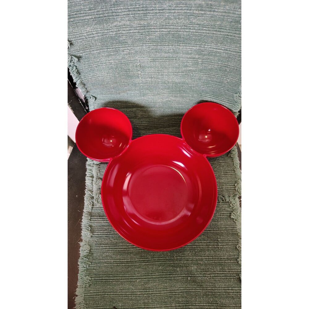 Zak Designs Disney Mickey Mouse Head Shaped Serving Bowl